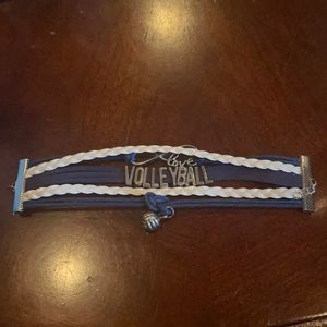 Volleyball Bracelet by Infinity Collection. Fun gift for young players!
